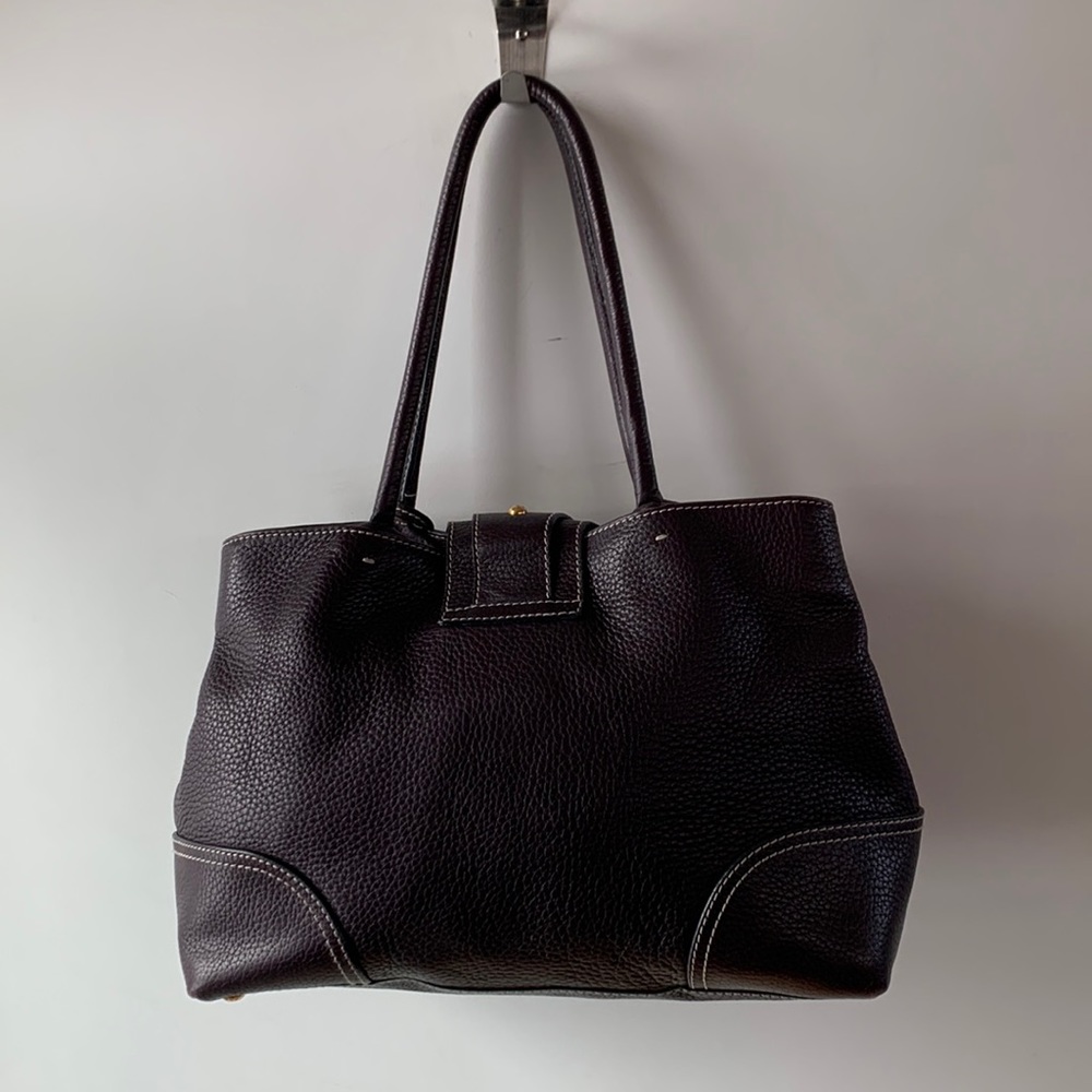 Vintage Dolce & Gabbana Deep Plum Purse - Picture 2 of 10